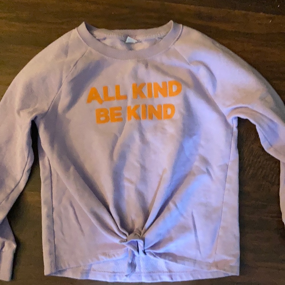 Old Navy All Kind Be Kind Girls Sweatshirt